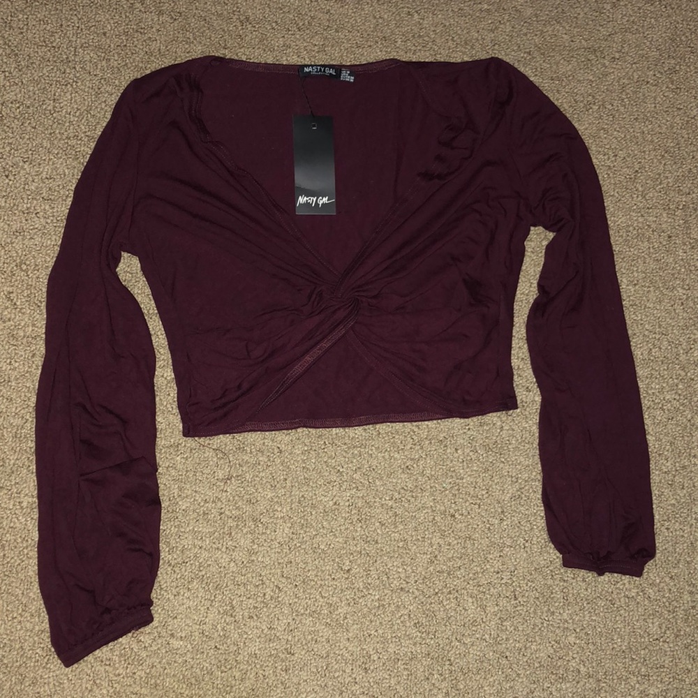 Nasty Gal twist top